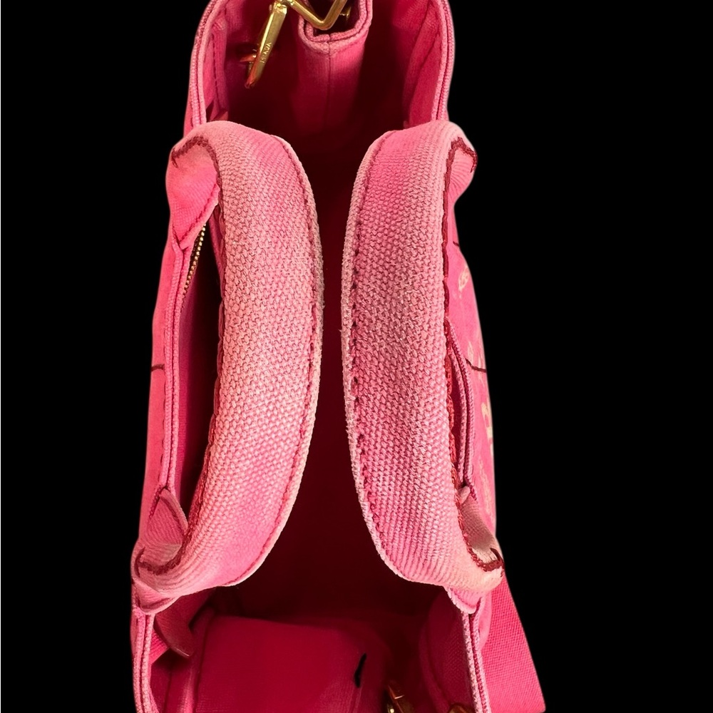 Prada Canapa Pink 2/Way Tote  (A358) - Picture 13 of 17
